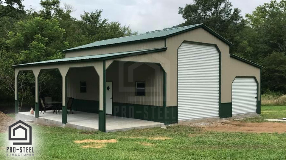 42x30-All-Vertical-Steel-Barn-with-Porch